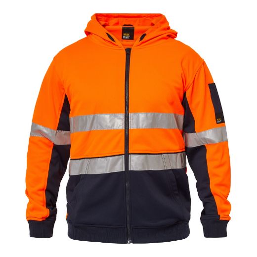 Picture of WORKCRAFT HIVIS HOODIE WITH TAPE